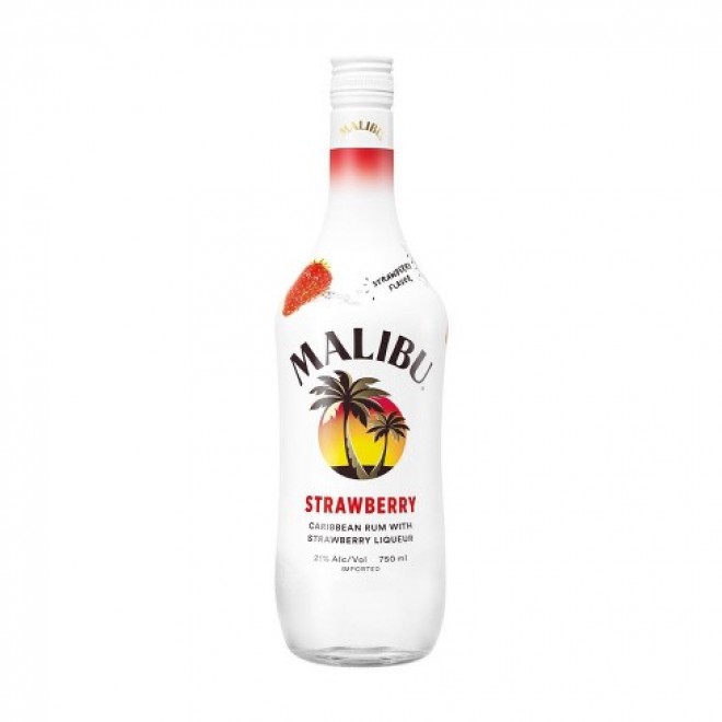 Malibu Strawberry Rum - 750ml <br>**Call for PRICE**