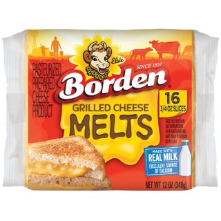 Borden Grilled Cheese Melts, 16 Slices (12 oz.) <br>**Call for PRICE**