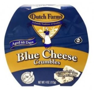 Dutch Farms Crumbles Blue Cheese, 4 oz. <br>**Call for PRICE**
