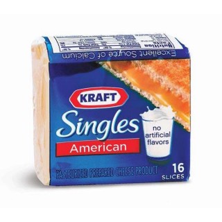 Kraft Singles Cheese Product Pasteurized Prepared Slices American - 24 Count <br>**Call for PRICE**