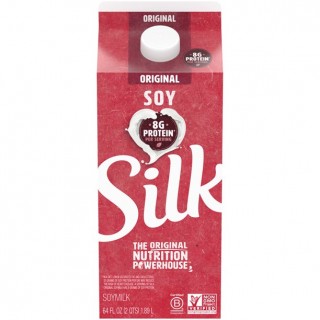 Silk Protein Original Soymilk, 1/2 Gallon (64 oz., Non-Dairy) <br>**Call for PRICE**