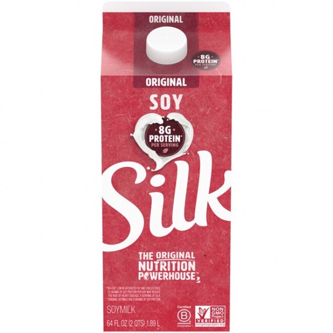 Silk Protein Original Soymilk, 1/2 Gallon (64 oz., Non-Dairy) <br>**Call for PRICE**