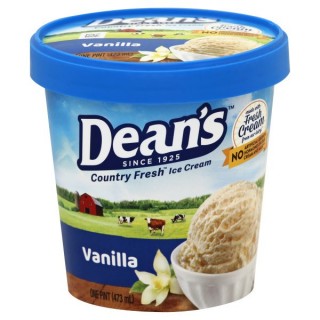 Ice Cream,  Dean's Vanilla, Pint <br>**Call for PRICE**