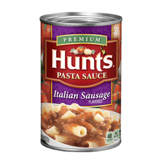 Hunts Italian Sausage Pasta Sauce,  24 oz. <br>**Call for PRICE**