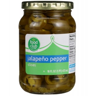 Food Club Jalapeno Pepper, 16 Fl Oz. <br>**Call for PRICE**