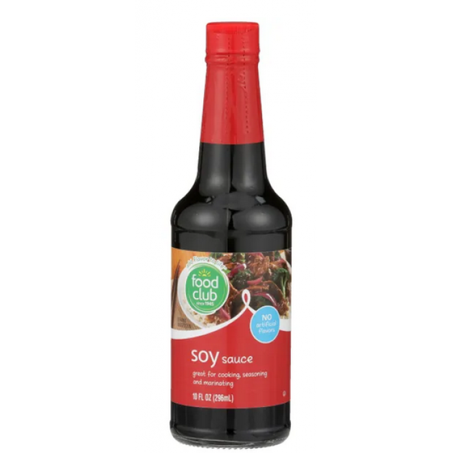 Food Club Soy Sauce, All-Purpose, 10 oz. <br>**Call for PRICE**