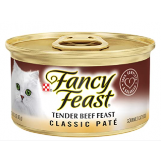 Fancy Feast Classic Tender Beef Canned Cat Food, 3-oz <br>**Call for PRICE**