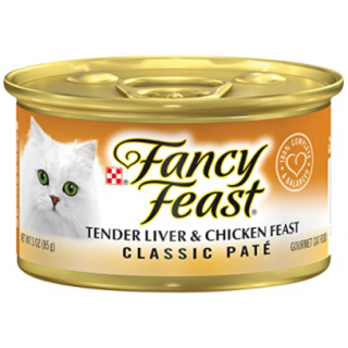 Fancy Feast Classic Liver & Chicken Canned Cat Food, 3-oz <br>**Call for PRICE**
